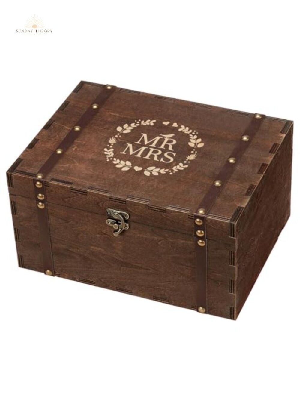 Mr and Mrs Wedding Keepsake Memory Box Bridal Shower Gift Wood